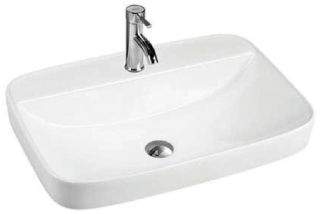 Раковина полувстраиваемая Art&Max 59см белый AM6400